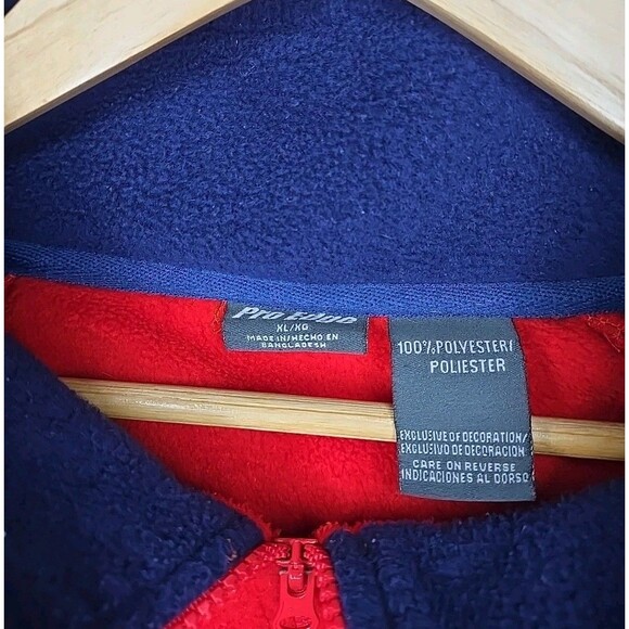 Iowa State Cyclones Pro Edge Quarter Zip Fleece Pullover SweatShirt, Men's Sz XL - Picture 8 of 8